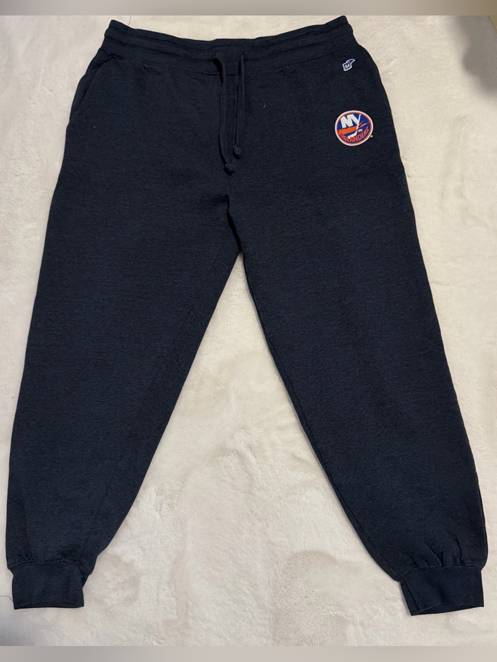 NHL navy unisex islanders hockey sweatpants
